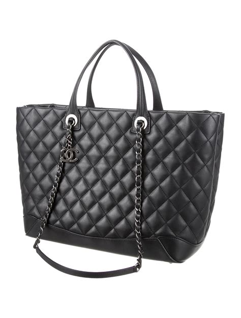 chanel mini shopper tote|chanel large shopping tote.